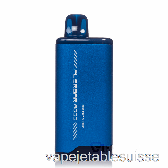 Vape Suisse Flerbar 8000 Barbotine Jetable Bleu Razz